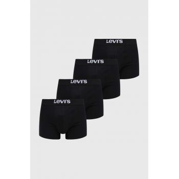 Levi's boxeri 4-pack barbati, culoarea albastru marin