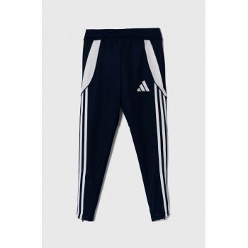 adidas Performance pantaloni de trening pentru copii TIRO24 TRPNT SY culoarea albastru marin, modelator ieftini