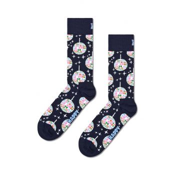 Happy Socks sosete Disco Ball Sock culoarea albastru marin