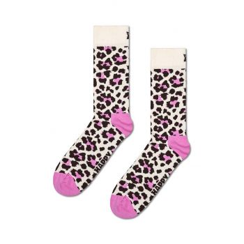 Happy Socks sosete Leo Sock culoarea bej