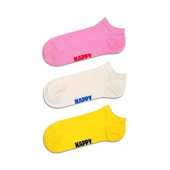 Happy Socks sosete Solid Low Socks 3-pack