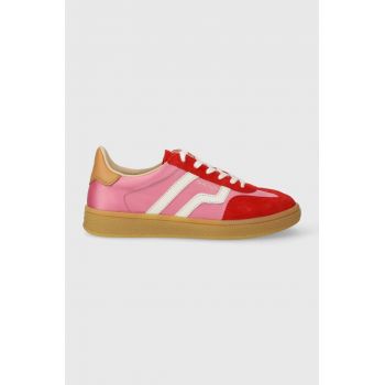 Gant sneakers Cuzima culoarea roz, 28533478.G508