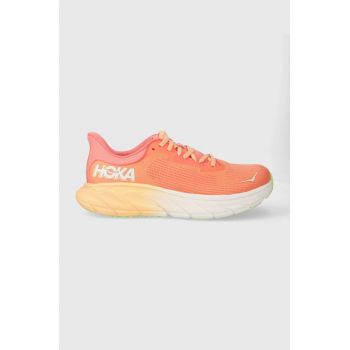 Hoka pantofi de alergat Arahi 7 culoarea portocaliu