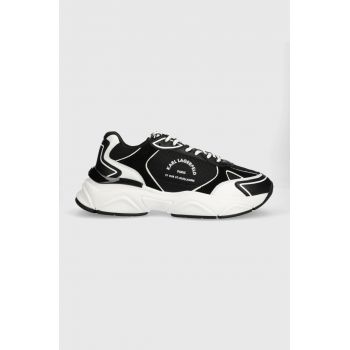 Karl Lagerfeld sneakers KOMET culoarea negru, KL56538