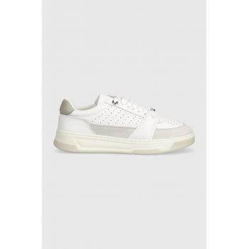 BOSS sneakers din piele Baltimore culoarea alb, 50517252