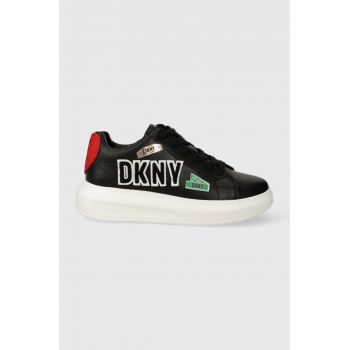 Dkny sneakers JEWEL CITY SIGNS culoarea negru K1497456