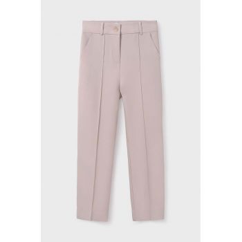 Mayoral pantaloni copii culoarea albastru marin, neted