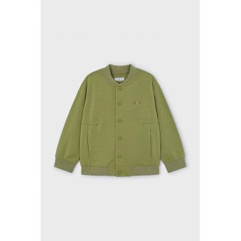 Mayoral bluza copii culoarea verde, neted