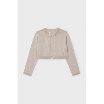 Mayoral cardigan copii culoarea bej, light