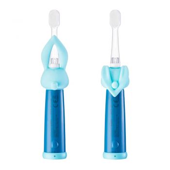 Periuta de dinti electrica Vitammy Bunny Blue pentru copii 0-3 ani