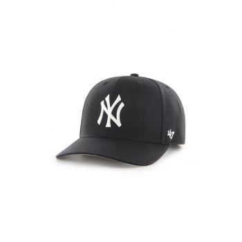 47brand șapcă MLB New York Yankees B-CLZOE17WBP-BK