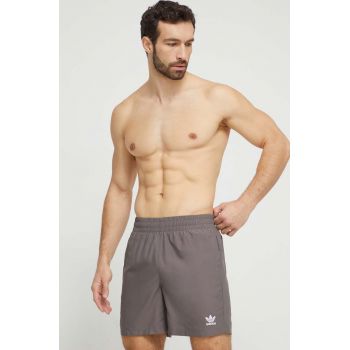 adidas Originals pantaloni scurți de baie culoarea gri IT8649