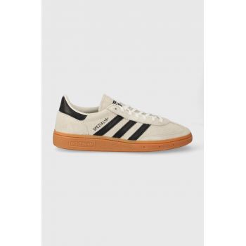 adidas Originals sneakers din piele întoarsă HANDBALL SPEZIAL culoarea bej