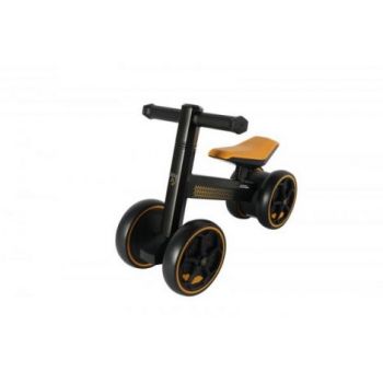 Bicicleta copii 2-3 ani, 10 inch, Lamborghini Ride On Pentru  Luni Scaun Reglail Cadru Aluminiu, Mesuca LDH88BK