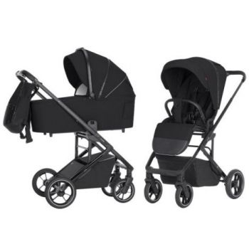 Carucior troller reversibil (max. 22 Kg) Carrello ALFA 2 in 1 Midnight Black