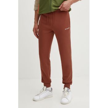 Columbia pantaloni de trening CSC Logo culoarea roșu, uni 1911601