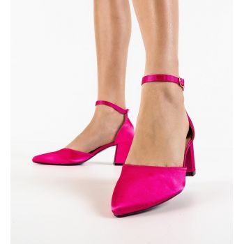 Pantofi dama Leo Fuchsia