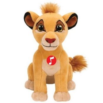 Plus cu sunete Simba - Lion King (15 cm) - Ty