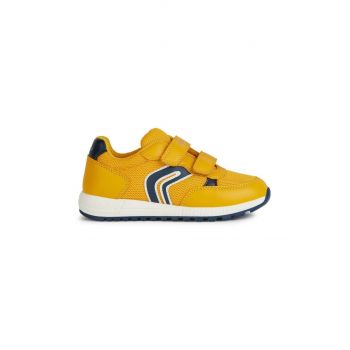 Geox sneakers pentru copii ALBEN culoarea galben