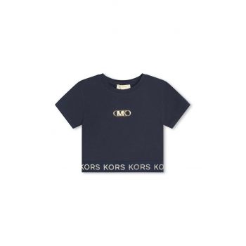 Michael Kors tricou copii culoarea albastru marin