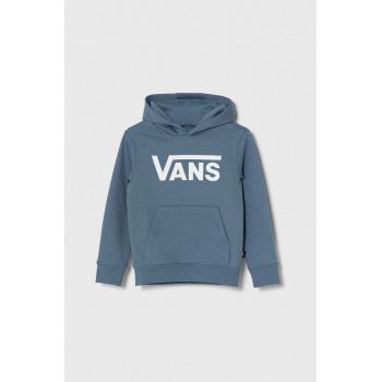 Vans bluza copii BY VANS CLASSIC PO KIDS cu glugă, cu imprimeu