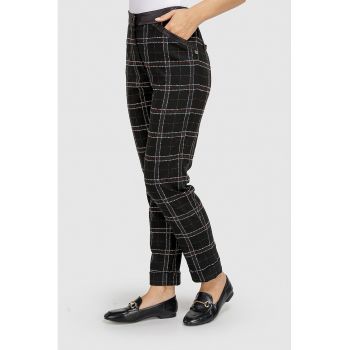 Pantaloni conici crop