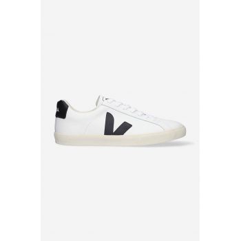 Veja sneakers din piele Esplar Logo culoarea alb