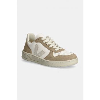 Veja sneakers din piele V-10 culoarea: bej VX0503298