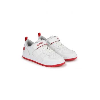 HUGO sneakers pentru copii culoarea alb