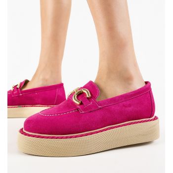 Pantofi Casual Selvie Fuchsia