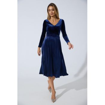 Rochie Caresse Bleumarin