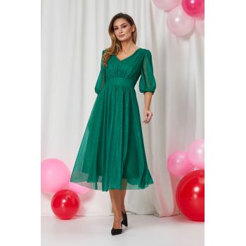 Rochie Nicolette Verde Deschis