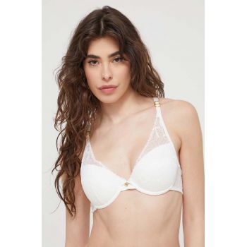 Chantelle sutien culoarea alb, dantela, neted