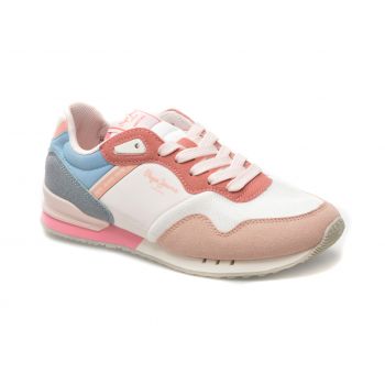 Pantofi sport PEPE JEANS multicolor, LONDON URBAN, din material textil