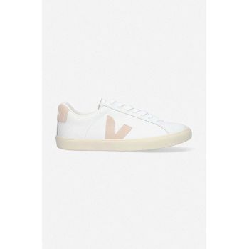 Veja sneakers din piele Esplar culoarea: alb EO0202335A