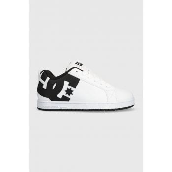 DC sneakers COURT GRAFFIK culoarea alb