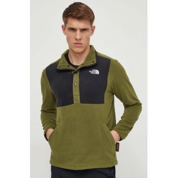 The North Face hanorac Homesafe culoarea verde, modelator