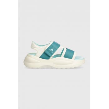 adidas sandale copii MEHANA SANDAL KIDS culoarea turcoaz