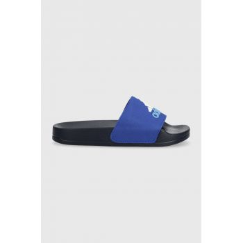 adidas slapi copii ADILETTE SHOWER K culoarea albastru marin