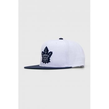 Mitchell&Ness sapca NHL TORONTO MAPLE LEAFS culoarea alb, cu imprimeu