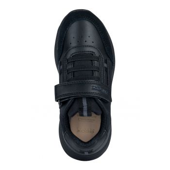 Pantofi sport cu velcro si insertii de piele intoarsa