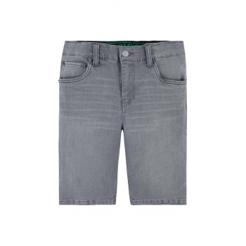 Levi's pantaloni scurti din denim pentru copii culoarea albastru marin