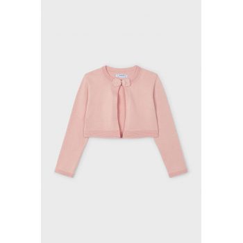 Mayoral cardigan copii culoarea roz, light