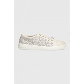 Michael Kors sneakers pentru copii culoarea bej