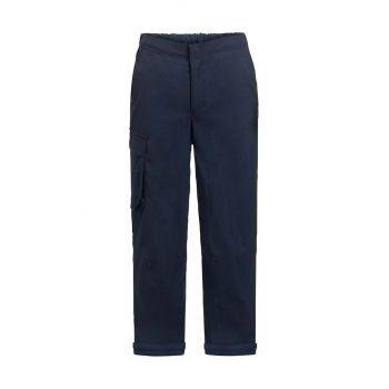 Jack Wolfskin pantaloni copii DESERT culoarea albastru marin