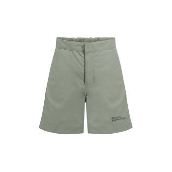 Jack Wolfskin pantaloni scurti copii SUN culoarea verde