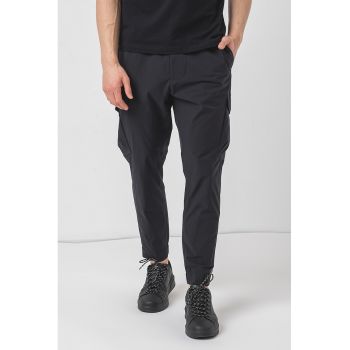 Pantaloni cargo cu croiala conica Urbanex