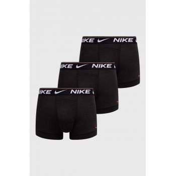 Nike boxeri 3-pack barbati, culoarea negru, 0000KE1256