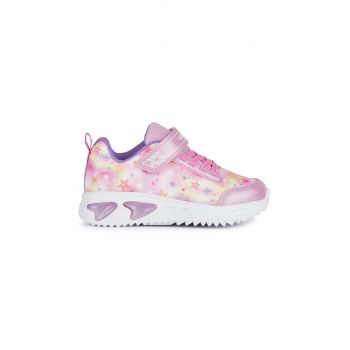 Geox sneakers pentru copii ASSISTER x Minnie culoarea roz