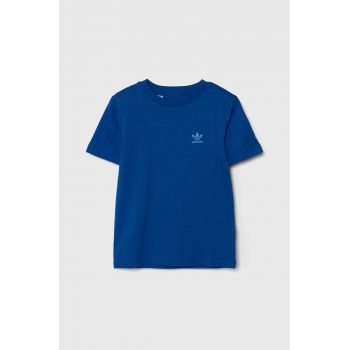 adidas Originals tricou de bumbac pentru copii neted